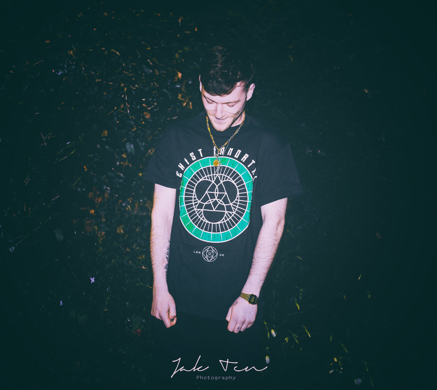 Green Geo Tee
