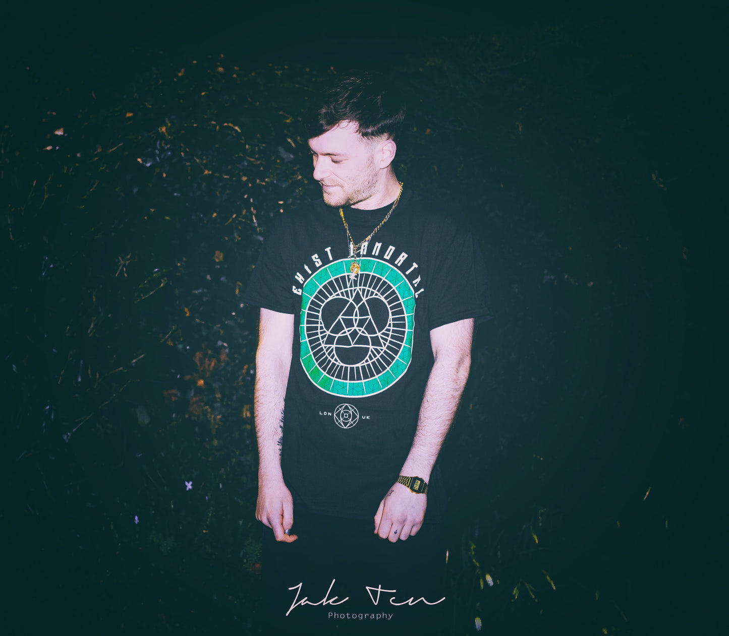 Green Geo Tee